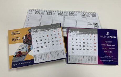 druk kalendarzy